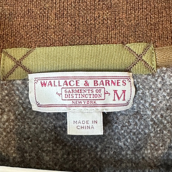 J. Crew Wallace & Barnes, Boiled Merino Wool Jacquard Chore Jacket - Picture 7 of 8